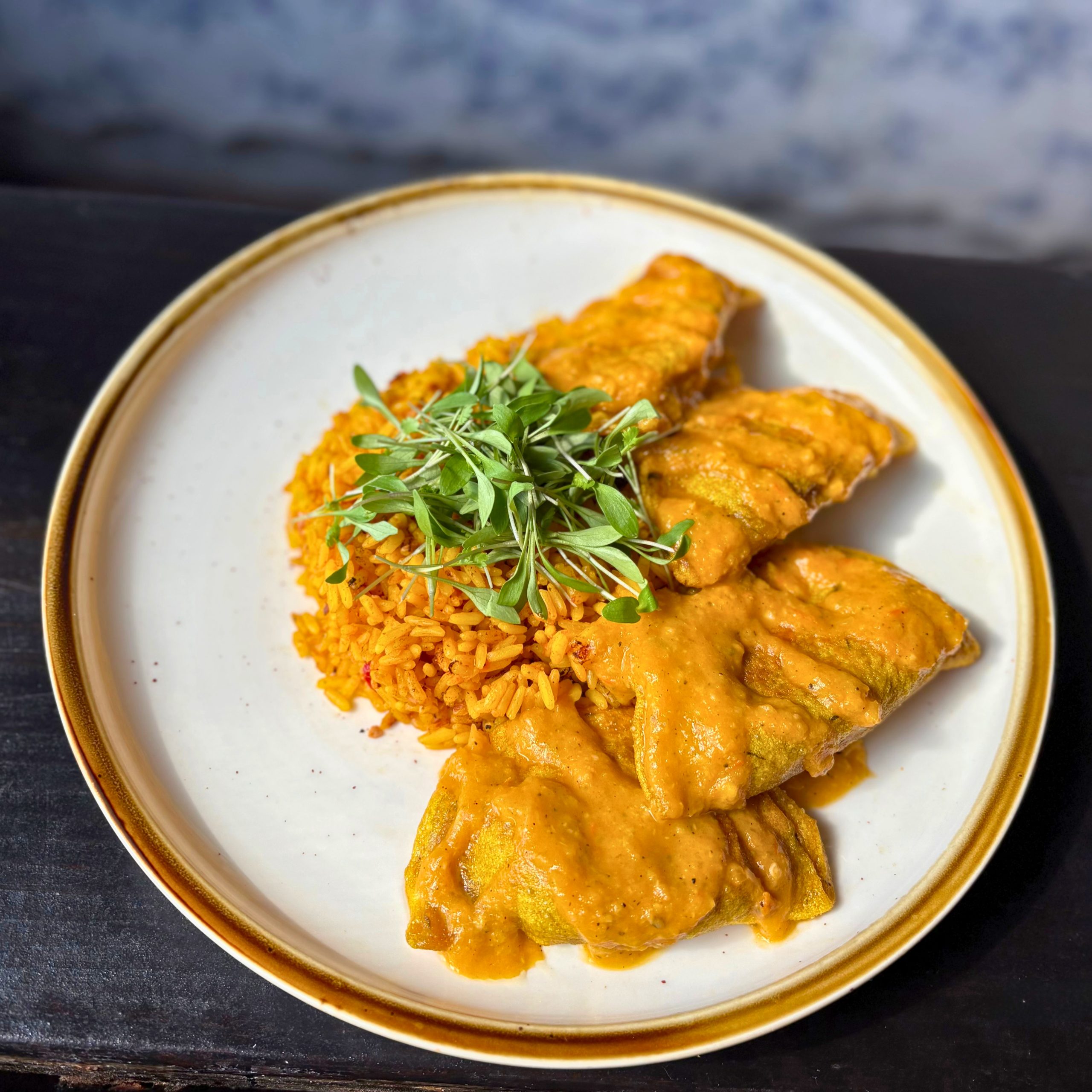 Jamaican Curried Lentil Pierogis